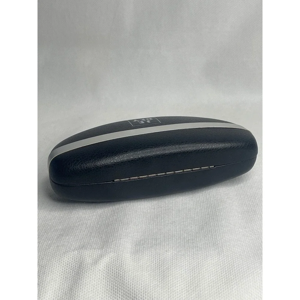 J.F. Rey Sunglasses Glasses Clamshell Case ONLY Black Silver Classic Standard